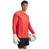 Under Armour Challenger Keeper maillot de gardien de soccer adulte - Racer Red / Black