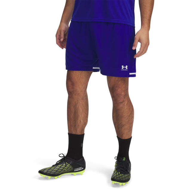 Under Armour Challenger Team short de soccer pour adultes - Bleu / Blanc