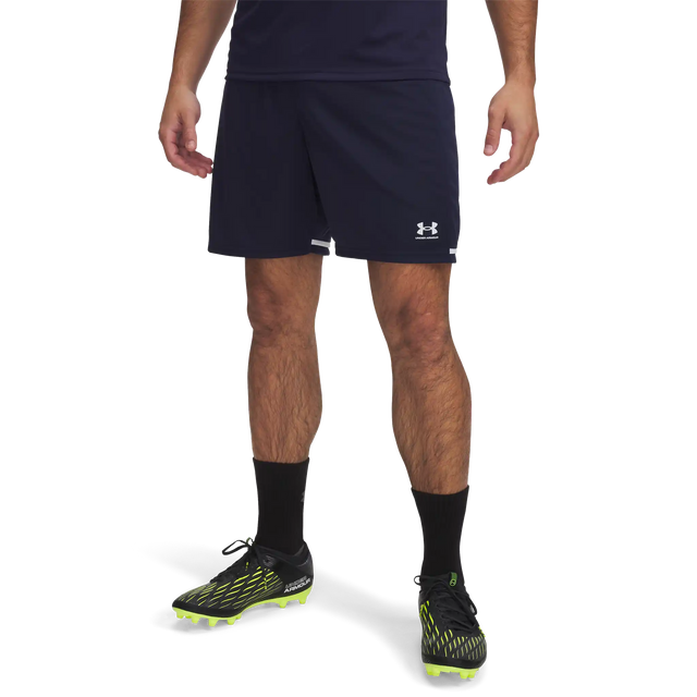 Under Armour Challenger Team short de soccer pour adultes - Marine / Blanc