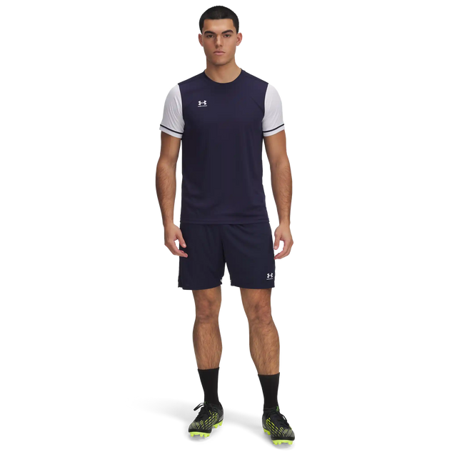 Under Armour Challenger Team short de soccer pour adultes - Marine / Blanc
