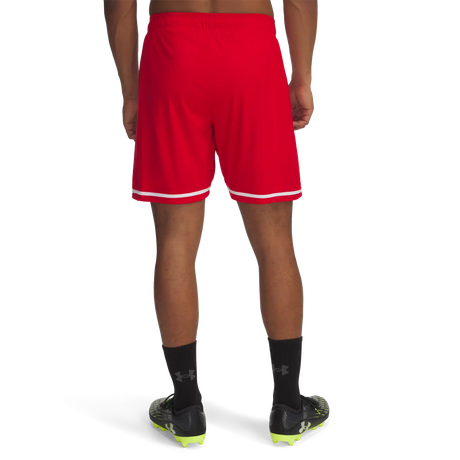 Under Armour Challenger Team short de soccer pour adultes - Rouge / Blanc