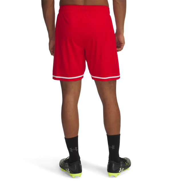 Under Armour Challenger Team short de soccer pour adultes - Rouge / Blanc