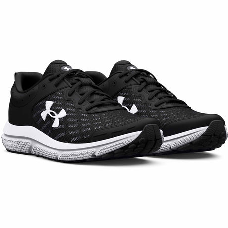 Under Armour Charged Assert 10 chaussures de course homme - Noir / Blanc