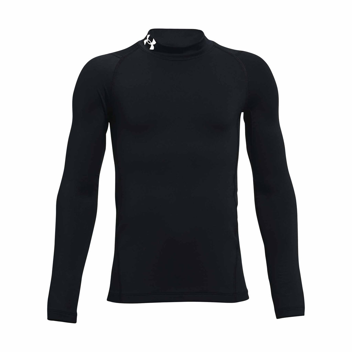 Under Armour ColdGear Armour Mock Chandail de compression à manches longues junior - Noir