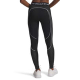 Under Armour ColdGear legging texturé femme - Noir / Blanc / Blanc