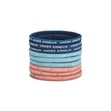 UA élastiques et attache-cheveux sport - Varsity Blue / Blizzard / White