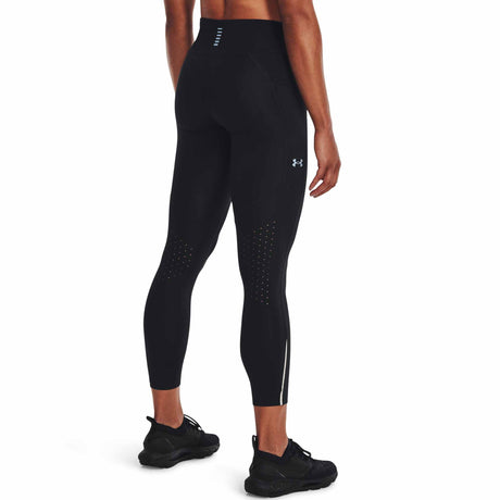 UA Fly Fast 3.0 collants à la cheville femme dos live- black / reflective