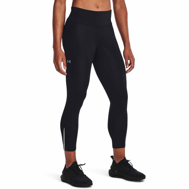 UA Fly Fast 3.0 collants à la cheville femme face live - black / reflective