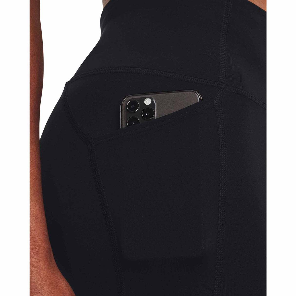 UA Fly Fast 3.0 collants à la cheville femme pochette- black / reflective