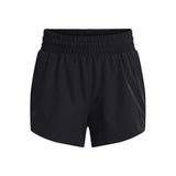 UA Flex short tissé 8 cm femme - noir