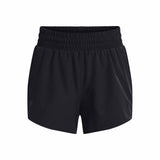 UA Flex short tissé 8 cm femme - noir