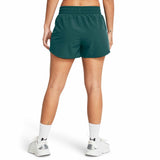 UA Flex short tissé 8 cm femme dos live - hydro teal