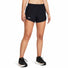 Under Armour Fly-By short sport 3 pouces femme face - black / reflective