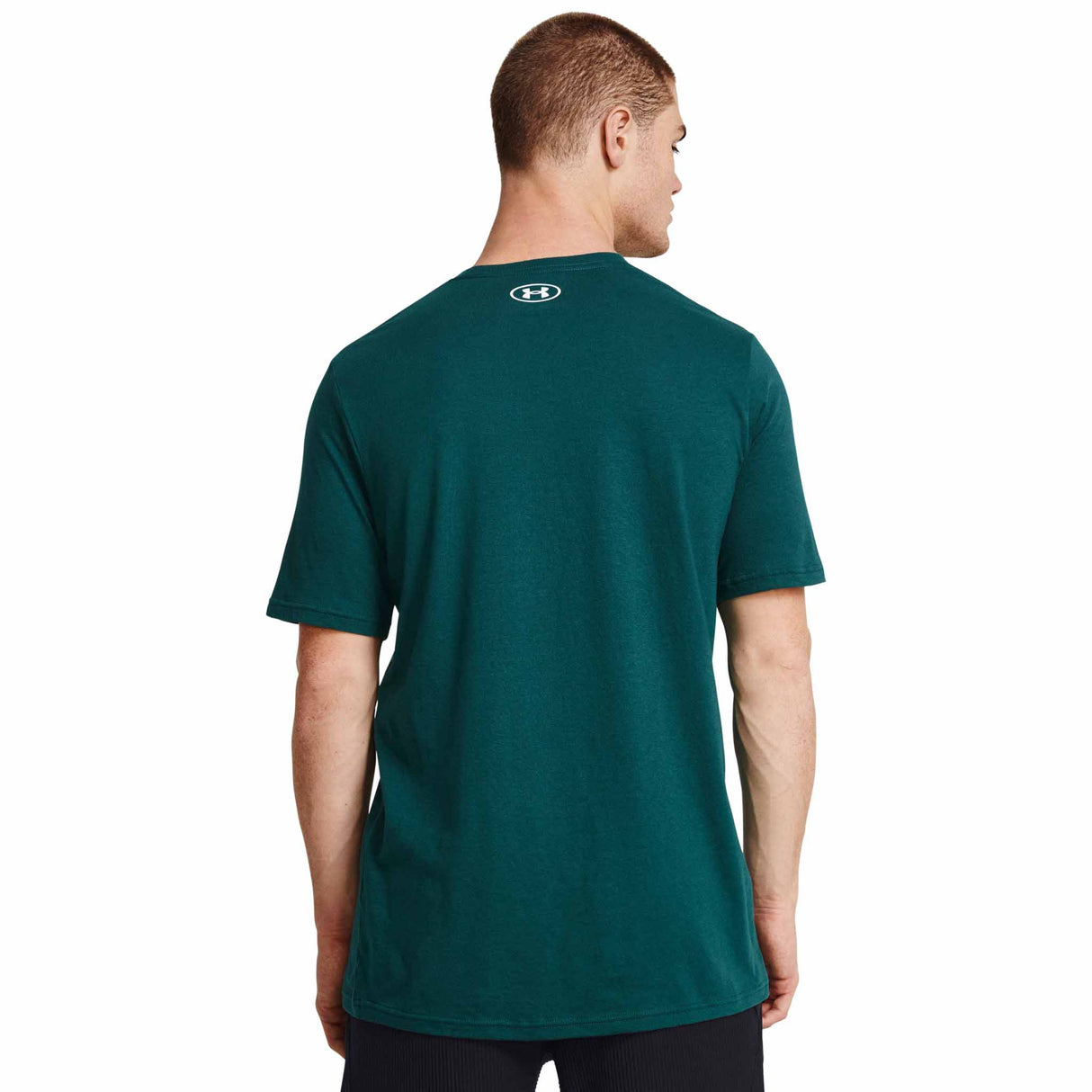 Under Armour GL Foundation Update t-shirt homme dos live - Hydro Teal / White