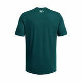 Under Armour GL Foundation Update t-shirt homme dos - Hydro Teal / White