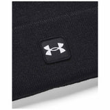 Under Armour Halftime tuque à revers unisexe - Black