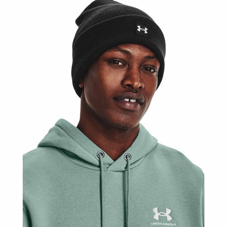 Under Armour Halftime tuque à revers unisexe - Black