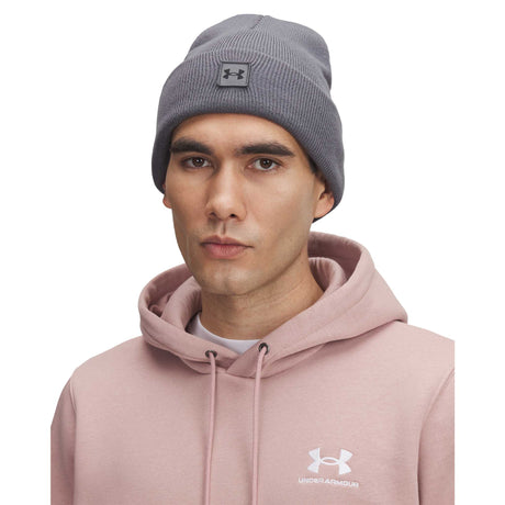 Under Armour Halftime tuque à revers unisexe live - Castlerock / Noir