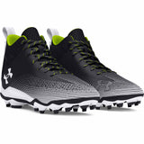 UA Hammer 2.0 MC chaussures de football américain paire- noir / blanc
