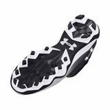 UA Hammer 2.0 MC chaussures de football américain crampons- noir / blanc