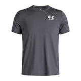 Under Armour HeatGear Fitted T-shirt à manches courtes hommes - Castlerock / Blanc