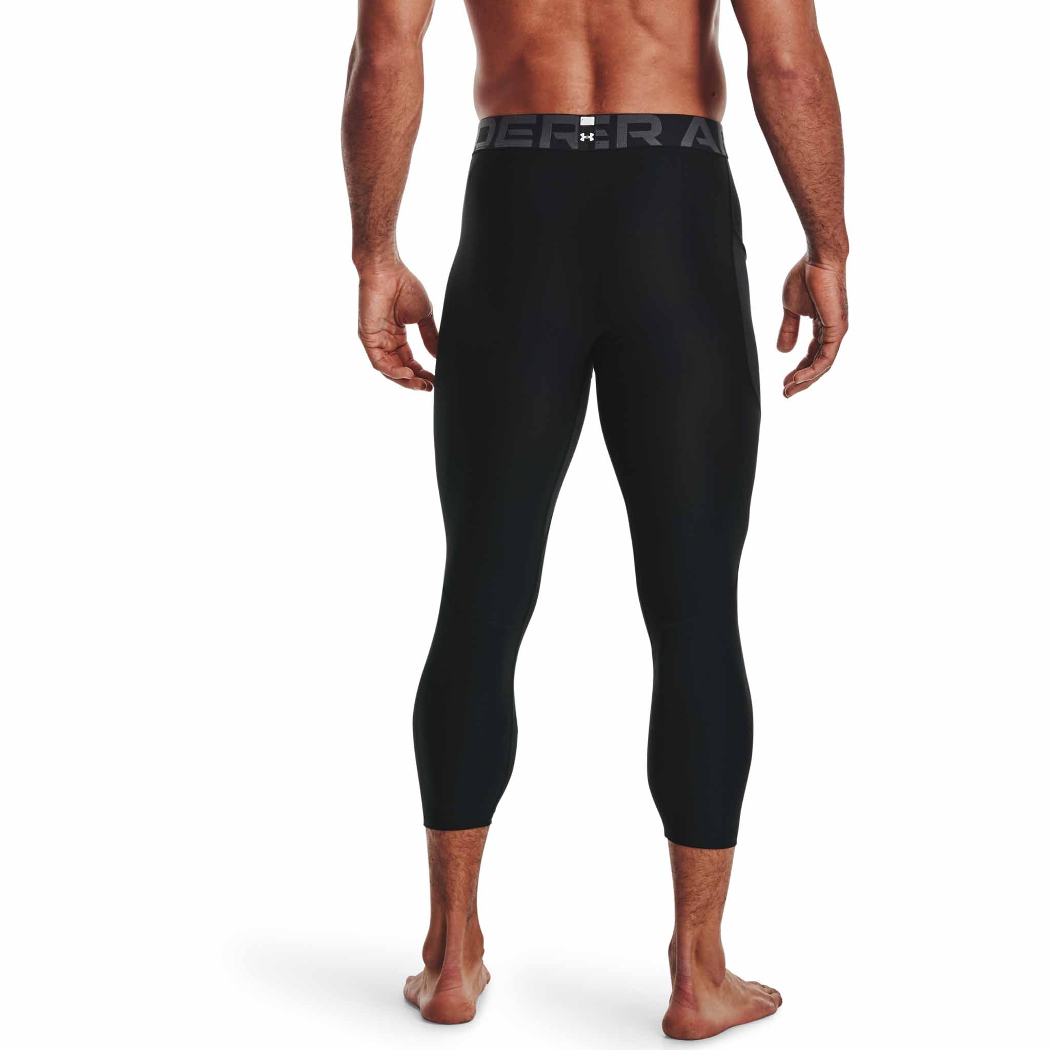 Under Armour HeatGear Armour Leggings 3/4 Men's Compression Tights – Soccer  Sport Fitness