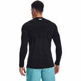 Under Armour HeatGear Armour Fitted T-shirt à manches longues pour hommes - Noir