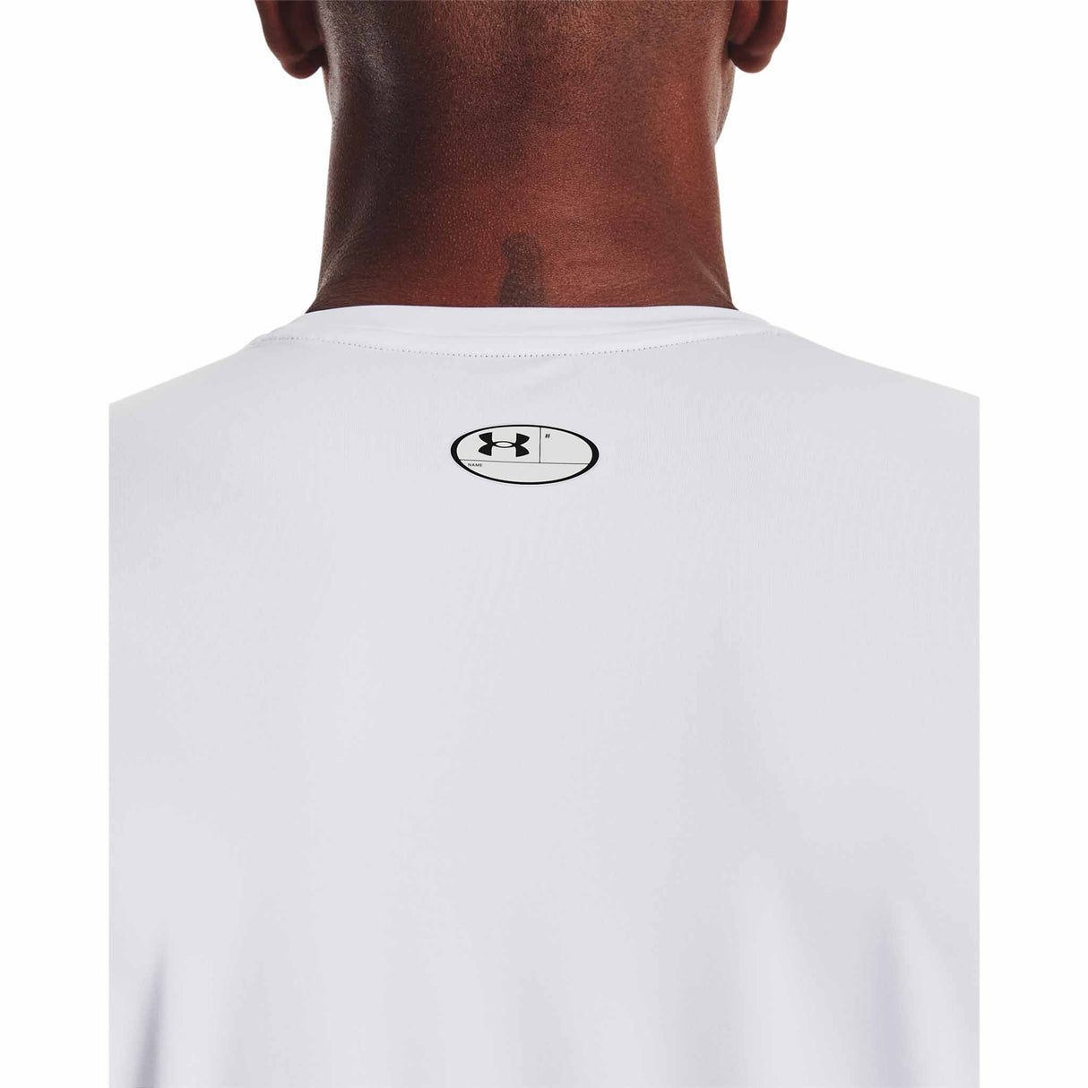 Under Armour HeatGear Armour Fitted T-shirt à manches courtes pour hommes - Blanc