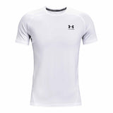Under Armour HeatGear Armour Fitted T-shirt à manches courtes pour hommes - Blanc