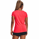 UA HeatGear t-shirt manches courtes femme dos- beta / iridescent