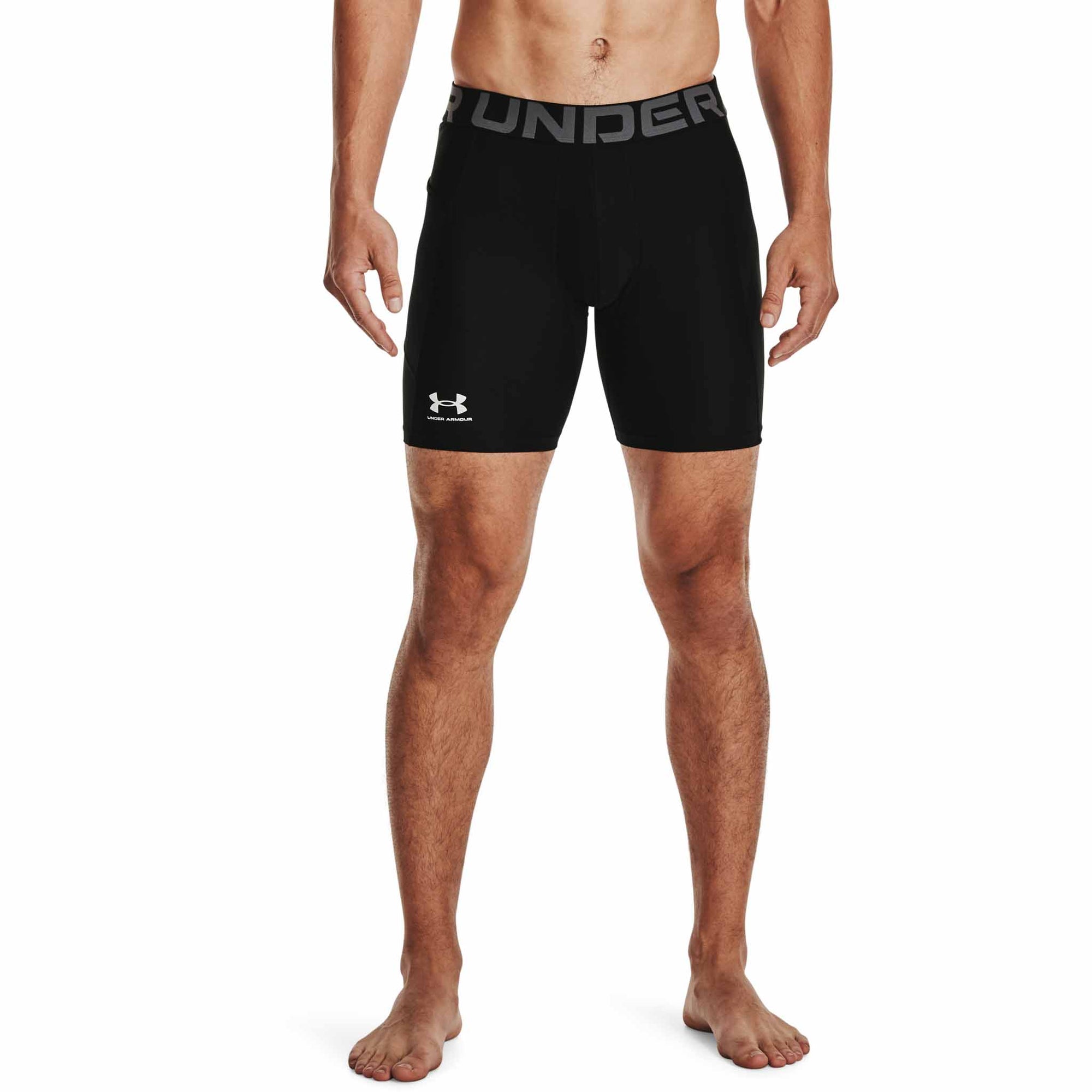 Under Armour HeatGear Shorts de compression pour homme - Noir