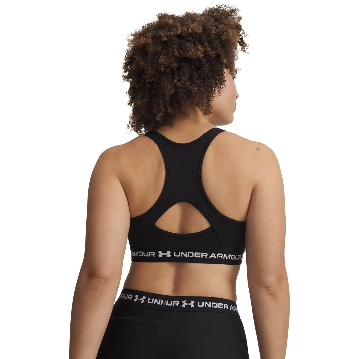 Under Armour HeatGear Crossback High – Soutien-gorge sport - Ultimate Black / White