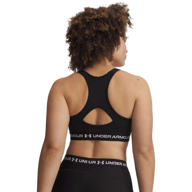 Under Armour HeatGear Crossback High – Soutien-gorge sport - Ultimate Black / White