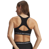 Under Armour HeatGear Crossback High – Soutien-gorge sport - Ultimate Black / White