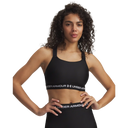 Under Armour HeatGear Crossback High – Soutien-gorge sport - Ultimate Black / White