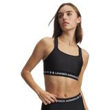 Under Armour HeatGear Crossback High – Soutien-gorge sport - Ultimate Black / White