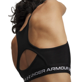 Under Armour HeatGear Crossback High – Soutien-gorge sport - Ultimate Black / White