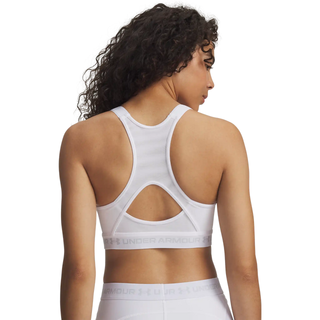 Under Armour HeatGear Crossback High – Soutien-gorge sport - White / Halo Grey