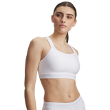 Under Armour HeatGear Crossback High – Soutien-gorge sport - White / Halo Grey