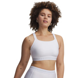 Under Armour HeatGear Crossback High – Soutien-gorge sport - White / Halo Grey