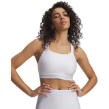 Under Armour HeatGear Crossback High – Soutien-gorge sport - White / Halo Grey