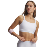 Under Armour HeatGear Crossback High – Soutien-gorge sport - White / Halo Grey