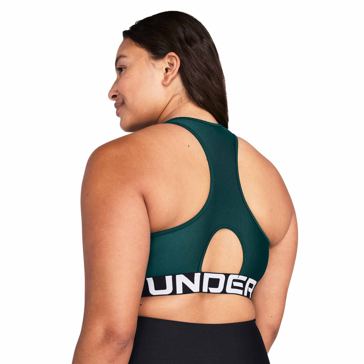 UA HeatGear Armour soutien-gorge sport à soutien moyen XL dos- hydro teal / white