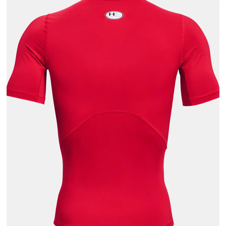 Under Armour UA HeatGear Armour - T-shirt à manches courtes homme - Rouge / Blanc