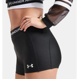 Under Armour Heatgear short court 8 cm femme - Ultimate Black / White