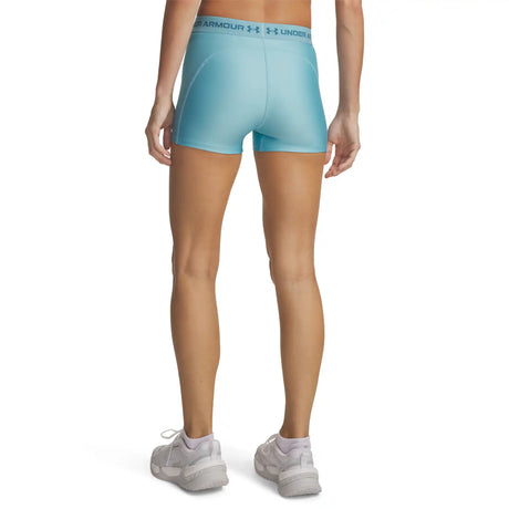 Under Armour Heatgear short court 8 cm femme - Blue Haze / Boundless Blue