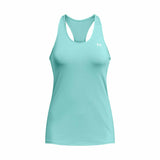 Under Armour HeatGear camisole dos nageur femme - Radial Turquoise / White