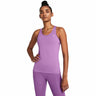 Under Armour HeatGear camisole dos nageur femme live -Provence Purple / Purple Ace