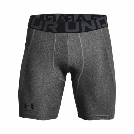 Under Armour HeatGear Shorts de compression homme -Carbon Heather / Black