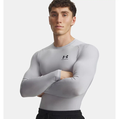 Under Armour UA HeatGear Armour - Haut à manches longues homme -Gris mod / homme